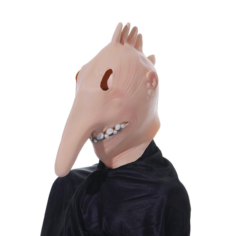Demonic Halloween Mask – Realistic Horror Effect Inspired by Beetlejuice | Hauntique™
