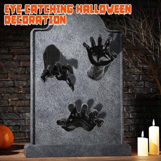 Creepy Candle Hands – Gothic Halloween Wall Decoration