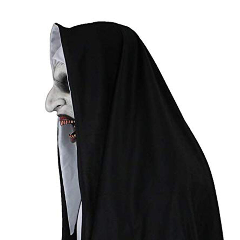 Glowing Horror LED Mask – Scary Halloween Light Up Face 