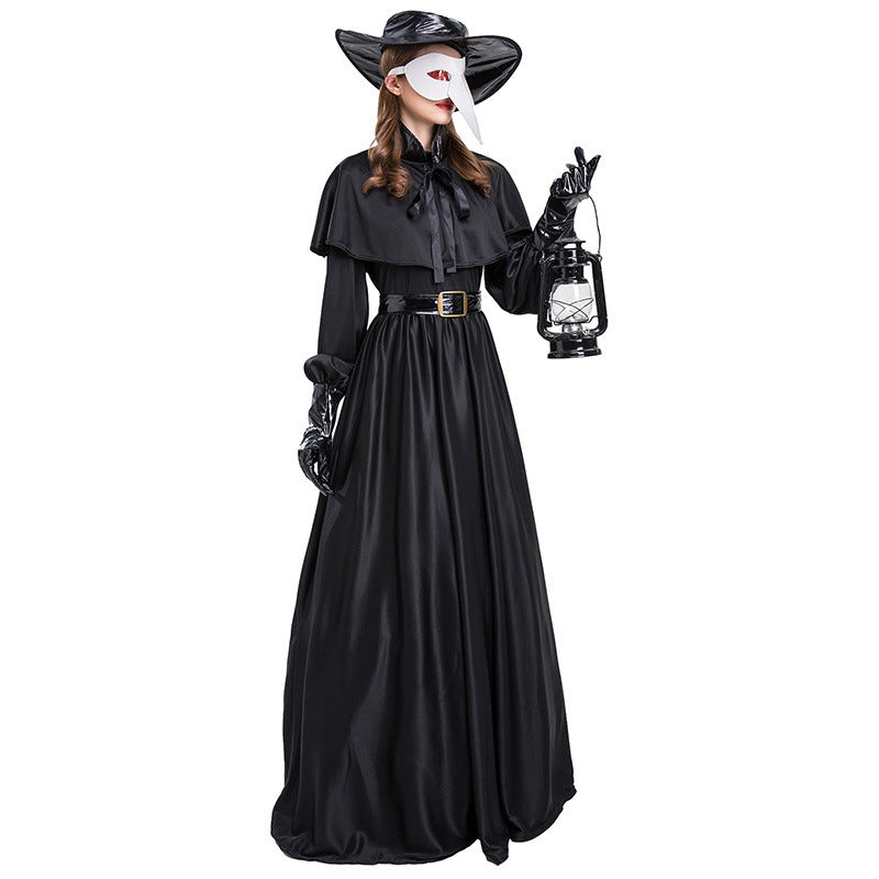 🎃 Product Title  Steampunk Plague Doctor Mask – Medieval Crow Beak Costume for Halloween | Hauntique™  🕯️ Subtitle  Vintage gothic mask with a long beak and steampunk goggles — perfect for horror fans, cosplay lovers, and unforgettable Halloween nights.