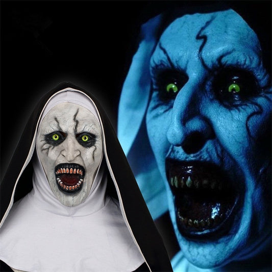 Glowing Horror LED Mask – Scary Halloween Light Up Face 