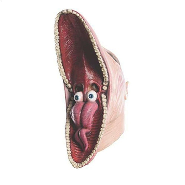 Demonic Halloween Mask – Realistic Horror Effect Inspired by Beetlejuice | Hauntique™